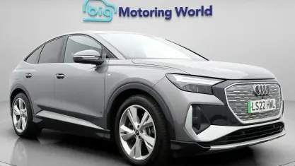 Used Audi Q4 Sportback e-tron S-Line 219 kW (299 HP) 2022 Grey SUV