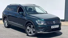 Green Used 2019 VW Tiguan Allspace Match SUV | £20,995 (Fair price)