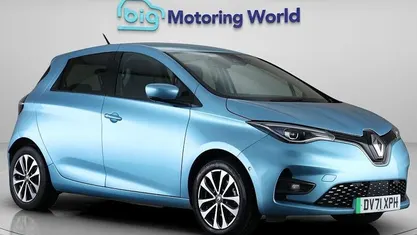 Used Renault Zoe GT 100 kW (136 HP) 2021 Blue Hatchback