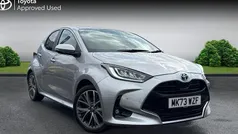 Silver Used 2023 Toyota Yaris Hybrid Hatchback | £19,509 (Good price)