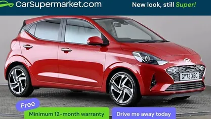 Usado Hyundai i10 Premium 84 HP (61 kW) 2023 Vermelho Citadino