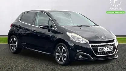 Begagnad Peugeot 208 101 HK (74 kW) 2019 Svart Halvkombi