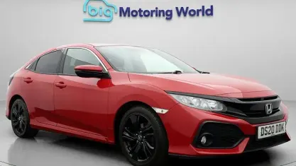 Used Honda Civic SR 126 HP (92 kW) 2020 Red Hatchback