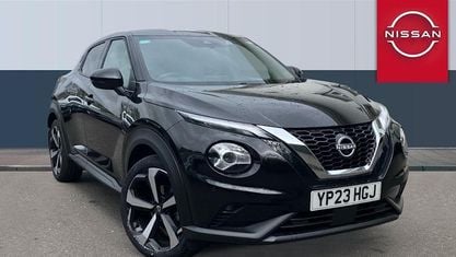 Second-hand Nissan Juke Tekna 114 CP (83 kW) 2023 Negru SUV