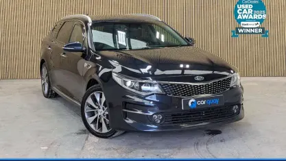 Used Kia Optima 141 HP (103 kW) 2017 Blue Estate