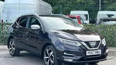 Black Used 2017 Nissan Qashqai Tekna+ SUV | £13,565 (Fair price)