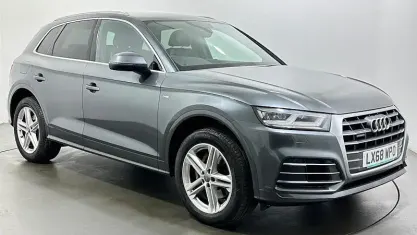Used Audi Q5 S-Line 252 HP (185 kW) 2018 Grey SUV