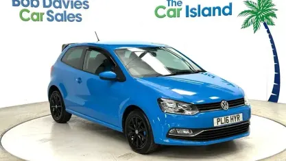 Usado VW Polo Match 75 HP (55 kW) 2016 Azul Citadino
