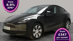 Black Used 2022 Tesla Model Y Long Range SUV | £25,486 (Fair price)