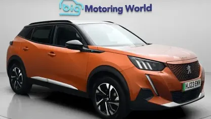 Used Peugeot e-2008 GT 100 kW (136 HP) 2023 Orange SUV