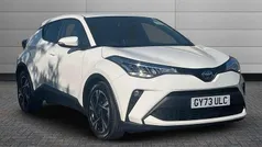 White Used 2023 Toyota C-HR Design SUV | £22,695 (Fair price)