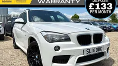 White Used 2014 BMW X1 M Sport SUV | £5,990 (Fair price)