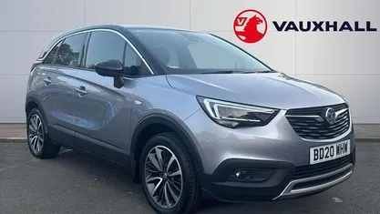 Used Vauxhall Crossland X Elite 131 HP (96 kW) 2020 Grey SUV