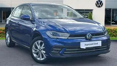 Blue Used 2022 VW Polo Style Hatchback | £17,499 (Fair price)