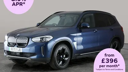 Blue Used 2021 BMW iX3 Luxury Line SUV | £23,105 (Fair price)