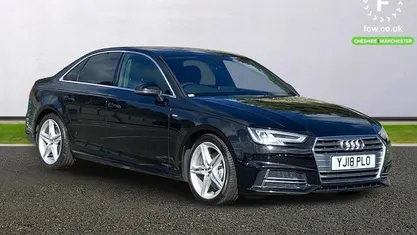 Used Audi A4 S-Line 190 HP (139 kW) 2018 Sedan