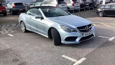 Silver Used 2016 Mercedes E220 AMG line Cabriolet | £12,495 (Good price)