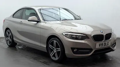 Used BMW 218 Sport Line 136 HP (100 kW) 2017 Coupe