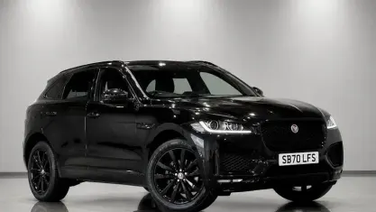 Used Jaguar F-Pace Chequered Flag 180 HP (132 kW) 2020 Black SUV