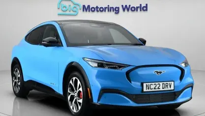 Used Ford Mustang Mach-E Standard Range 197 kW (269 HP) 2022 Blue SUV