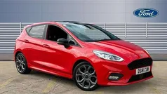 Red Used 2018 Ford Fiesta ST-Line X Hatchback | £10,113 (Fair price)