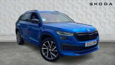 Blue Used 2022 Skoda Kodiaq SportLine SUV | £28,300 (Fair price)