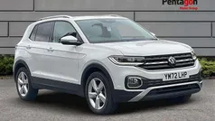 White Used 2023 VW T-Cross SEL SUV | £16,900 (Fair price)