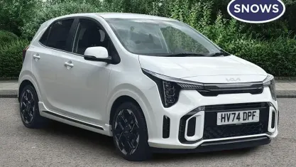 Used Kia Picanto GT-Line 63 HP (46 kW) 2024 White Hatchback