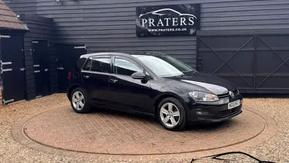 Used VW Golf VII Match 122 HP (89 kW) 2015 Black Hatchback