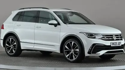 Used VW Tiguan R-line 245 HP (180 kW) 2023 White SUV
