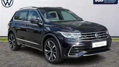 Black Used 2022 VW Tiguan R-line SUV | £29,195 (Fair price)