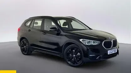 Used BMW X1 Sport Line 220 HP (161 kW) 2021 Black SUV