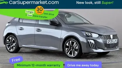 Używany Peugeot 208 Allure 101 KM (74 kW) 2025 Szary Hatchback