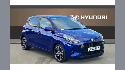 Second-hand Hyundai i10 Premium 67 CP (49 kW) 2023 Albastru Hatchback