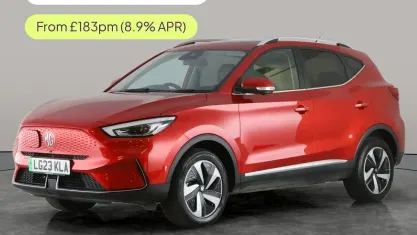 Used MG ZS Trophy 114 kW (156 HP) 2023 Red SUV