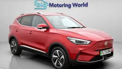 Used MG ZS Trophy Connect 114 kW (156 HP) 2022 Red SUV