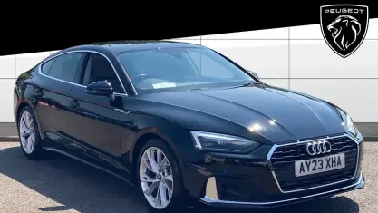 Used Audi A5 Sportback Sport 150 HP (110 kW) 2023 Black Hatchback