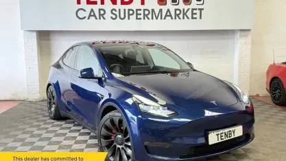 Used Tesla Model Y Performance 392 kW (534 HP) 2023 Blue SUV