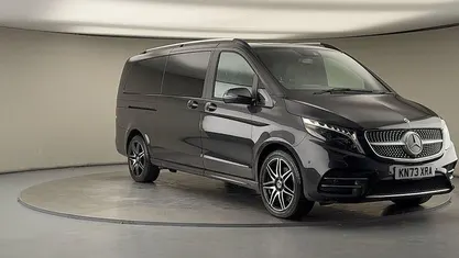 Used Mercedes V220 AMG line 163 HP (119 kW) 2023 Obsidian black MPV