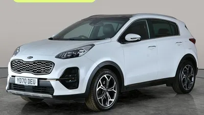 Used Kia Sportage GT-Line S 136 HP (100 kW) 2020 White SUV
