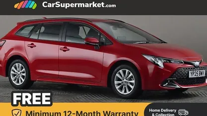 Red Used 2025 Toyota Corolla Estate | £25,397 (Fair price)