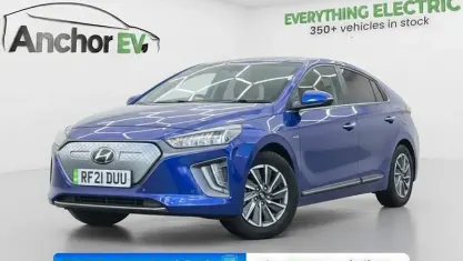 Second-hand Hyundai Ioniq Premium SE 100 kW (136 CP) 2021 Albastru Hatchback