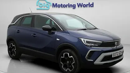 Blue Used 2021 Vauxhall Crossland Edition SUV | £13,500 (Fair price)