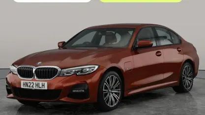 Used BMW 330e M Sport 292 HP (214 kW) 2022 Orange Sedan