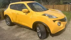 Yellow Used 2015 Nissan Juke Tekna SUV | £7,888 (Fair price)