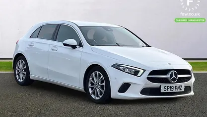 Used Mercedes A180 Executive 116 HP (85 kW) 2019 White Hatchback