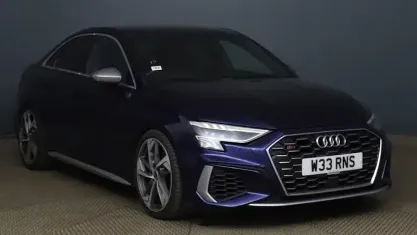 Used Audi S3 Performance 310 HP (228 kW) 2021 Blue Sedan