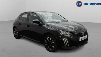 Used Peugeot 208 Allure 101 HP (74 kW) 2024 Black Hatchback