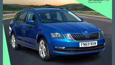 Race blue metallic Used 2019 Skoda Octavia SE Estate | £13,900 (Fair price)