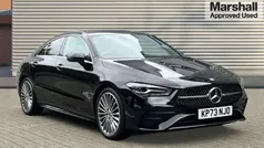 Black Used 2023 Mercedes CLA200 AMG Line Premium Coupe | £28,788 (Fair price)